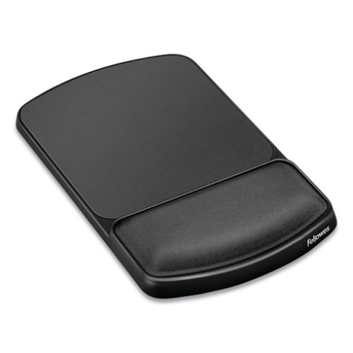 Picture of Gel Mouse Pad with Wrist Rest, 6.25 x 10.12, Graphite/Platinum