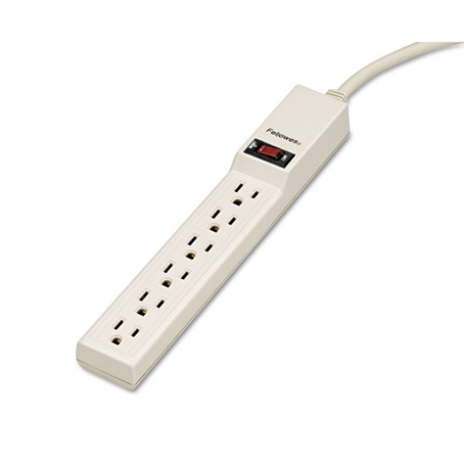 Picture of POWER STRIP, 6 OUTLETS, 4 FT CORD, PLATINUM