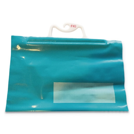 Picture of Prescription Organizing Bags For Medical Cabinet, 14" X 15", Blue, 50/pack
