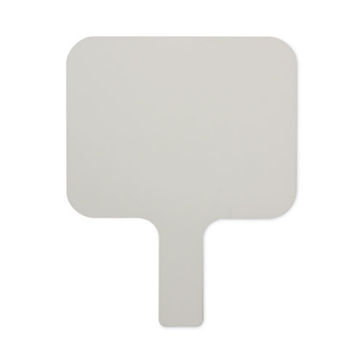 Picture of Dry Erase Paddle, 9.75 x 8, White Surface, 12/Pack