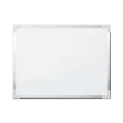 Picture of Framed Dry Erase Board, 48 x 36, White Surface, Silver Aluminum Frame