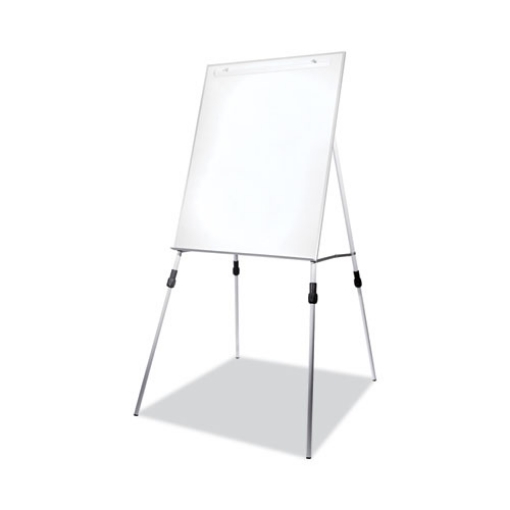 Picture of Adjustable Dry Erase Board, 27.5 x 32, White Surface, Silver Aluminum Frame