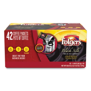 Picture of Coffee, Black Silk, 1.4 Oz Packet, 42/carton
