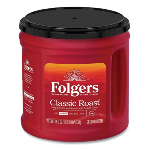 Picture of Coffee, Classic Roast, Ground, 25.9 Oz Canister