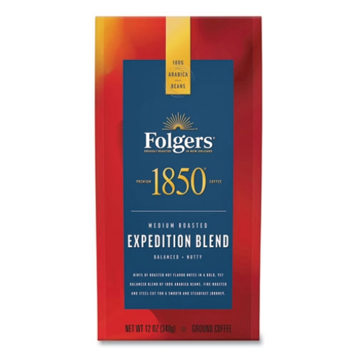 Picture of Coffee, Expedition Blend, Medium Roast, Ground, 12 oz Bag