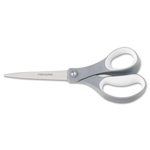 Picture of Contoured Performance Scissors, 8" Long, 3.13" Cut Length, Gray Straight Handle