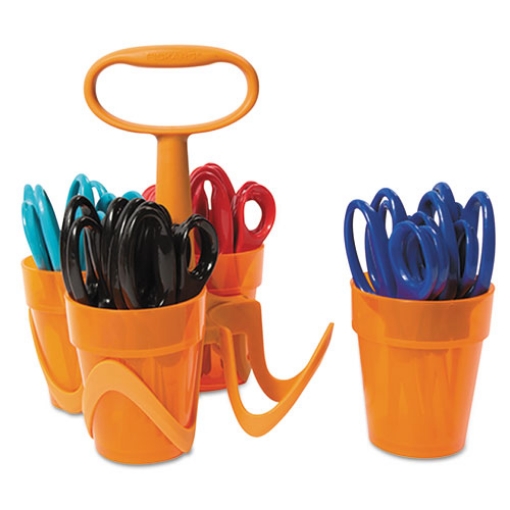 Picture of Classpack Caddy, Rounded Tip, 5" Long, 1.6" Cut Length, Assorted Straight Handles, 24/set