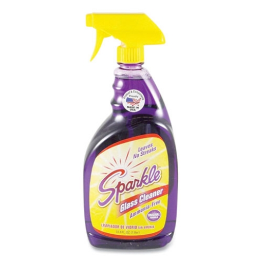 Picture of Glass Cleaner, 33.8 Oz Spray Bottle