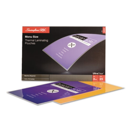 Picture of Ultraclear Thermal Laminating Pouches, 3 Mil, 11.5" X 17.5", Gloss Clear, 25/pack