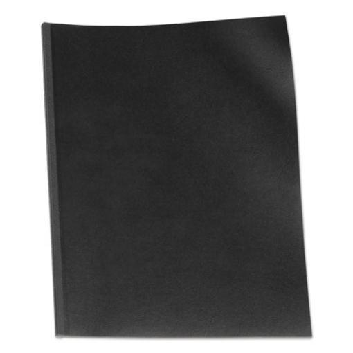 Picture of VeloBind Presentation Covers, Black, 11 x 8.5, Punched & Scored, 50/Pack