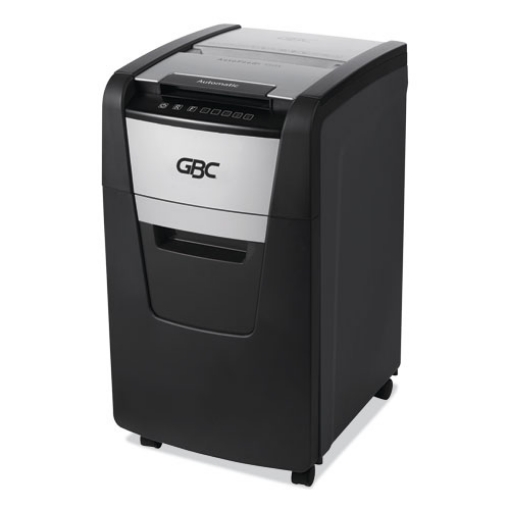 Picture of autofeed+ 150x micro-cut home office shredder, 150 auto/8 manual sheet capacity