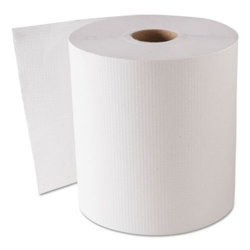 Picture of Hardwound Roll Towels, 8" x 800 ft, White, 6 Rolls/Carton