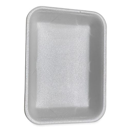 Picture of Meat Trays, #4P, 9.5 x 7.19 x 1.2, White, 500/Carton