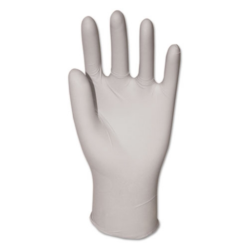 Picture of general-purpose vinyl gloves, powdered, small, clear, 2.6 mil, 1,000/carton