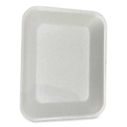 Picture of Meat Trays, #8P, 10.8 x 8.82 x 1.5, White, 200/Carton