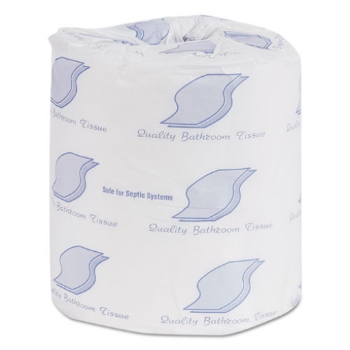 Picture of Bath Tissue, Wrapped, Septic Safe, 2-Ply, White, 300 Sheets/roll, 96 Rolls/carton