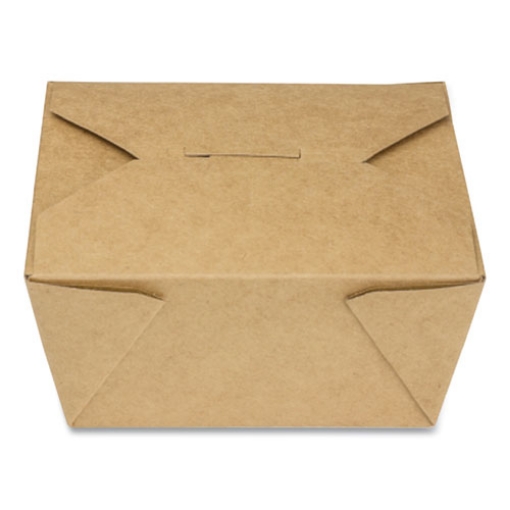 Picture of Reclosable Kraft Take-Out Box, 30 Oz, Paper, 450/carton