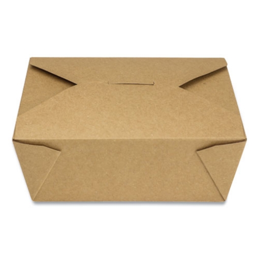 Picture of Reclosable Kraft Take-Out Box, 48 Oz, Paper, 300/carton