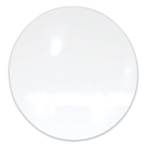 Picture of Coda Low Profile Circular Magnetic Glassboard, 36 Diameter, White Surface, Ships in 7-10 Business Days