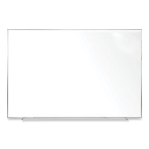 Picture of Non-Magnetic Whiteboard with Aluminum Frame, 48.63 x 48.47, White Surface, Satin Aluminum Frame, Ships in 7-10 Business Days