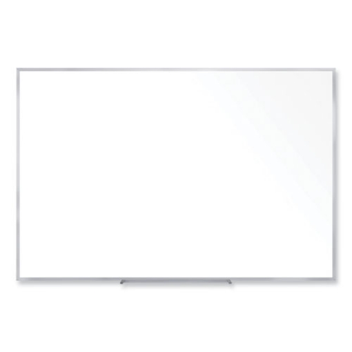 Picture of Non-Magnetic Whiteboard with Aluminum Frame, 60.63 x 48.47, White Surface, Satin Aluminum Frame, Ships in 7-10 Business Days