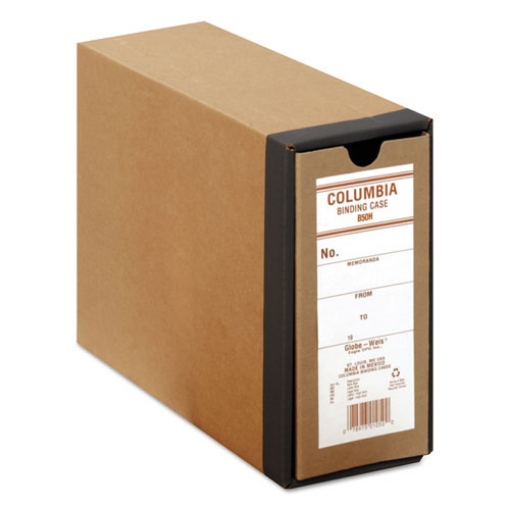 Picture of Columbia Recycled Binding Cases, 2 Rings, 3.13" Capacity, 11 X 8.5, Kraft