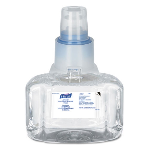 Picture of Advanced Hand Sanitizer Foam, For LTX-7 Dispensers, 700 mL Refill, Fragrance-Free, 3/Carton