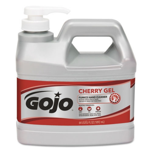 Picture of Cherry Gel Pumice Hand Cleaner, Cherry Scent, 0.5 Gal Bottle, 4/carton