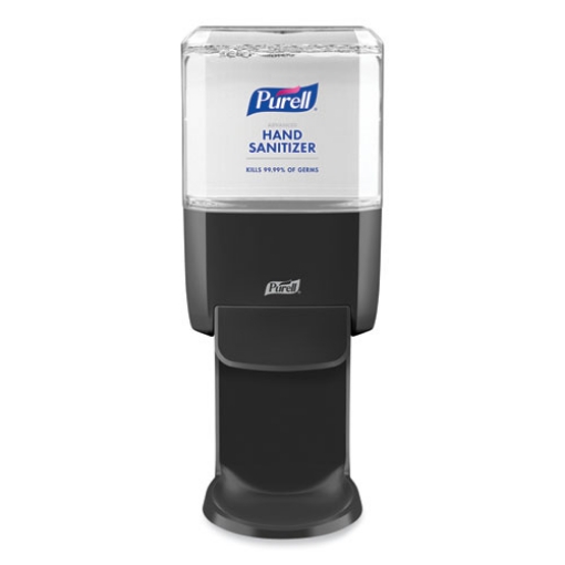 Picture of Push-Style Hand Sanitizer Dispenser, 1,200 Ml, 5.25 X 8.56 X 12.13, Graphite