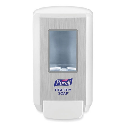 Picture of Cs4 Soap Push-Style Dispenser, 1,250 Ml, 4.88 X 8.8 X 11.38, White