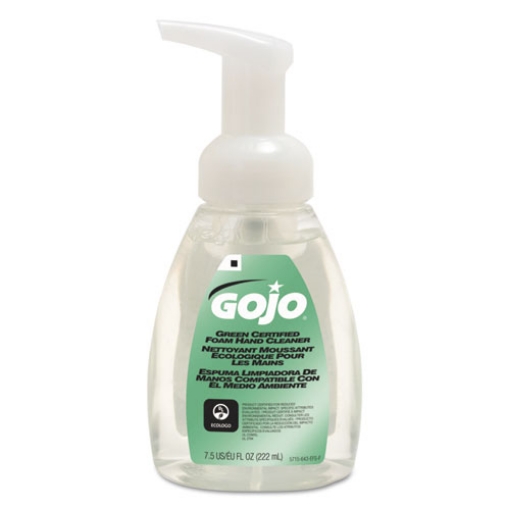 Picture of Green Certified Foam Soap, Fragrance-Free, 7.5 Oz Pump Bottle