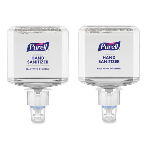 Picture of advanced hand sanitizer foam, for es6 dispensers, 1,200 ml refill, , clean scent 2/carton