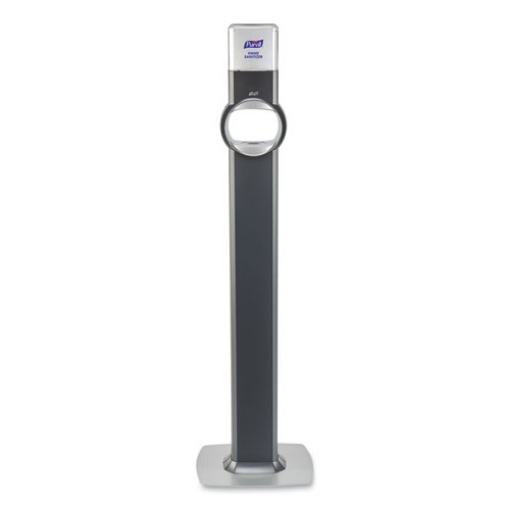 Picture of Fs8 Floor Stand Dispenser With Energy-On-The-Refill And Smartlink Capability, 12.75 X 11.25 X 39, Graphite