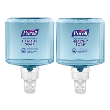 Picture of CLEAN RELEASE Technology (CRT) HEALTHY SOAP High Performance Foam, For ES8 Dispensers, Fragrance-Free, 1,200 mL, 2/Carton