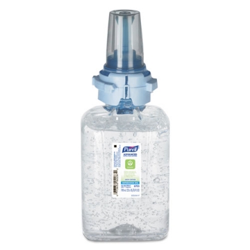 Picture of Advanced Hand Sanitizer Green Certified Gel Refill,  For ADX-7 Dispensers, 700 mL, Fragrance-Free