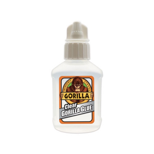 Picture of Clear Gorilla Glue, 1.75 Oz, Dries Clear, 4/carton