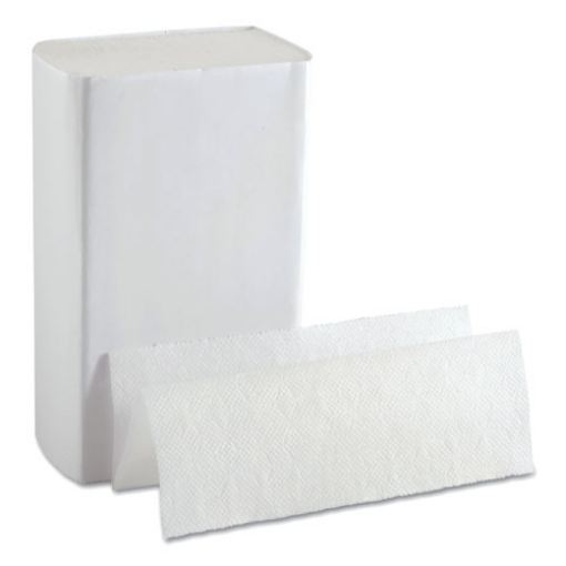 Picture of Pacific Blue Ultra Paper Towels, 1-Ply, 10.2 x 10.8, White, 220/Pack, 10 Packs/Carton