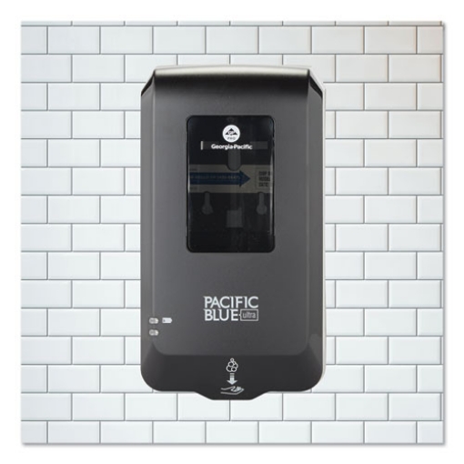 Picture of Pacific Blue Ultra Automated Touchless Soap/sanitizer Dispenser, 1,000 Ml, 6.54 X 11.72 X 4, Black