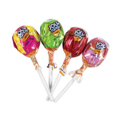 Picture of Lollipops Assortment, Assorted Flavors, 0.6 oz, 50/Carton, Ships in 1-3 Business Days