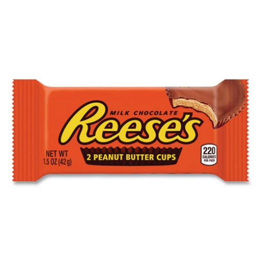 Picture of Peanut Butter Cups Bar, Full Size, 1.5 Oz Bar, 2 Cups/bar, 36 Bars/box, Ships In 1-3 Business Days