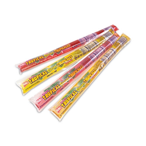 Picture of Giant Tropical Freezies Ice Pops, 5.5 oz Tube, Fruit Punch, Guava, Mango, Pineapple, 50/Carton, Ships in 1-3 Business Days