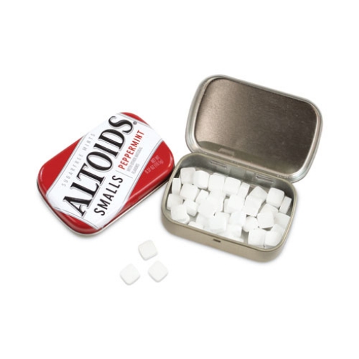 Picture of Smalls Sugar Free Mints, Peppermint, 0.37 Oz, 9 Tins/pack, Ships In 1-3 Business Days