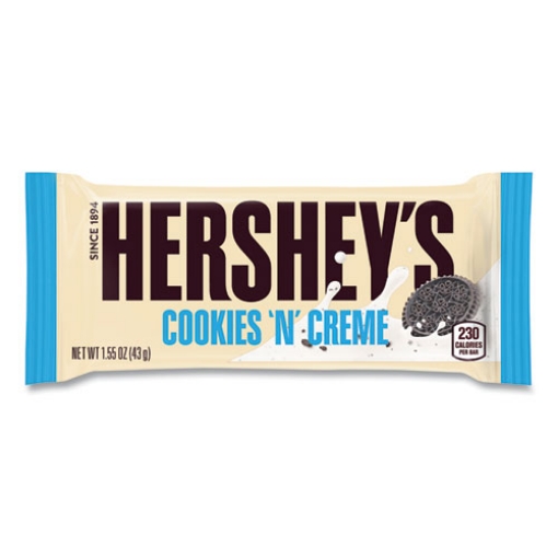 Picture of Cookies 'n' Creme Candy Bar, 1.55 Oz Bar, 36 Bars/carton, Ships In 1-3 Business Days