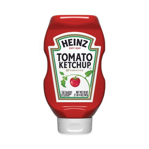 Picture of Tomato Ketchup Squeeze Bottle, 20 Oz Bottle, 3/pack, Ships In 1-3 Business Days