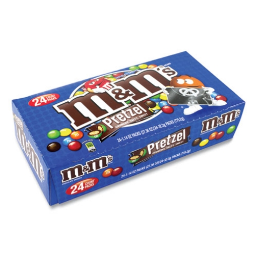 Picture of Pretzel M And M's, 1.14 Oz Pack, 24 Packs/box, Ships In 1-3 Business Days