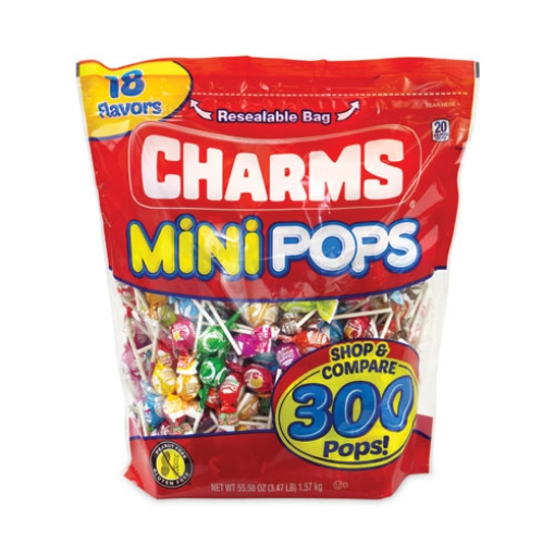 Picture of Mini Pops, 3.74 Lb Bag, Assorted Flavors, 300/bag, Ships In 1-3 Business Days