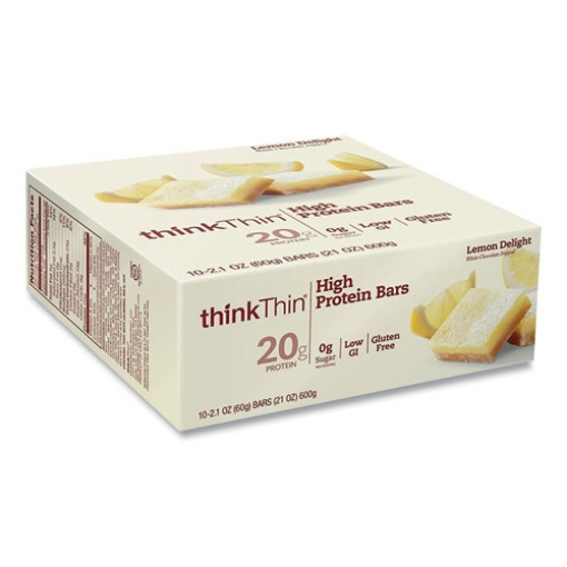 Picture of High Protein Bars, Lemon Delight, 2.1 Oz Bar, 10 Bars/carton, Ships In 1-3 Business Days