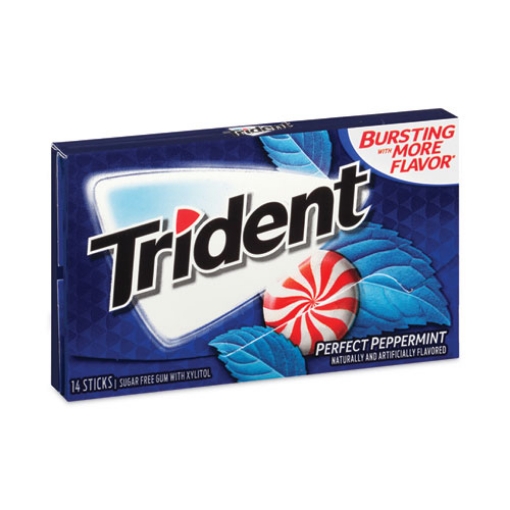 Picture of Sugar-Free Gum, Perfect Peppermint, 14 Pieces/Pack, 12 Packs/Carton, Ships in 1-3 Business Days