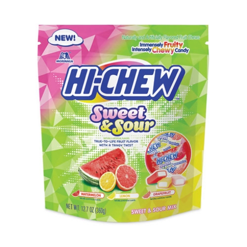 Picture of Fruit Chews, Sweet And Sour, 12.7 Oz, 3/pack, Ships In 1-3 Business Days