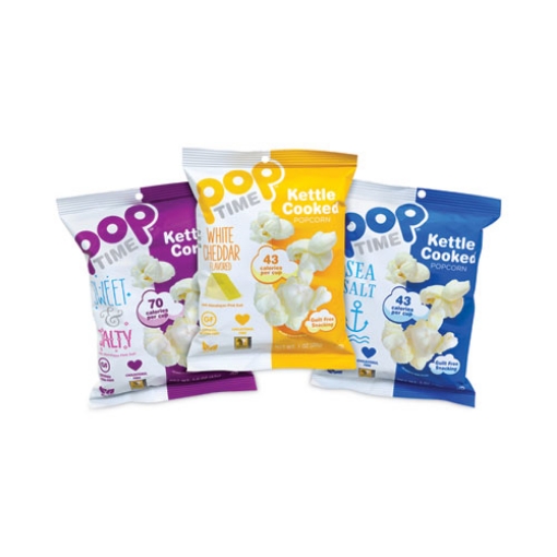 Picture of Kettle Cooked Popcorn Variety Pack, Assorted Flavors, 1 oz Bag, 24/Carton, Ships in 1-3 Business Days